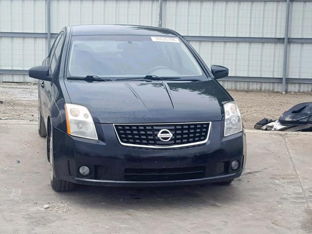 3N1AB61EX8L714117 - 2008 NISSAN SENTRA 2.0 BLACK photo 9