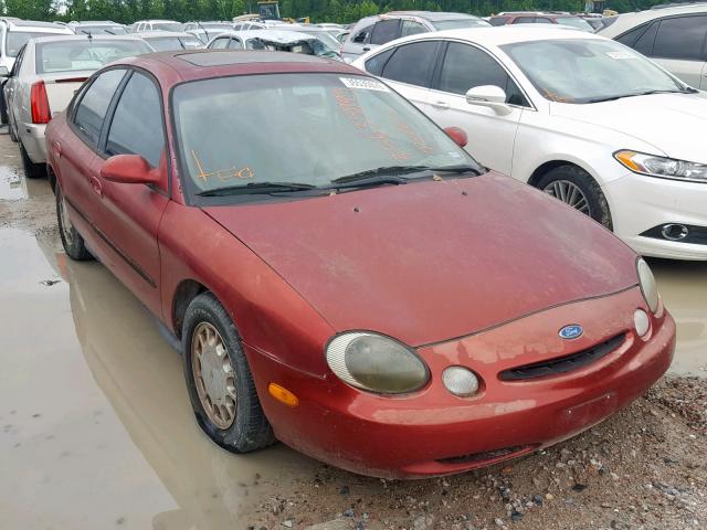 1FALP52U7VG242925 - 1997 FORD TAURUS GL RED photo 1