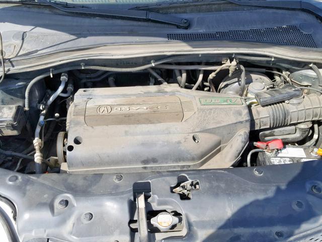 2HNYD18861H520220 - 2001 ACURA MDX TOURIN GREEN photo 7