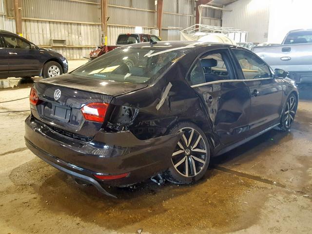 3VW4A7AJ9CM397320 - 2012 VOLKSWAGEN JETTA GLI BLACK photo 4