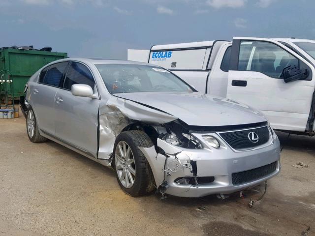 JTHBH96S265019724 - 2006 LEXUS GS300 SILVER photo 1