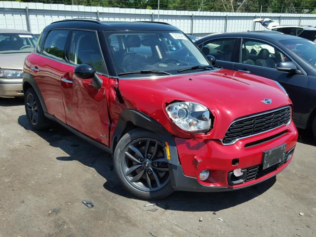 WMWZC5C53DWM15493 - 2013 MINI COOPER S C RED photo 1