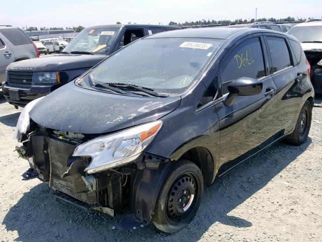 3N1CE2CP9FL401242 - 2015 NISSAN VERSA NOTE BLACK photo 2