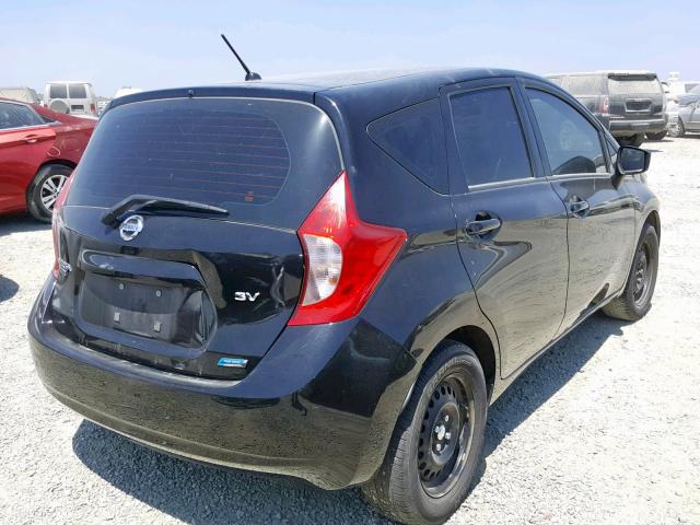 3N1CE2CP9FL401242 - 2015 NISSAN VERSA NOTE BLACK photo 4