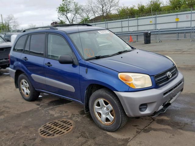 JTEHD20V246020697 - 2004 TOYOTA RAV4 BLUE photo 1