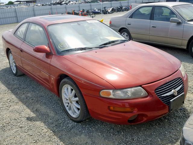 4C3AU52N6XE025452 - 1999 CHRYSLER SEBRING LX RED photo 1