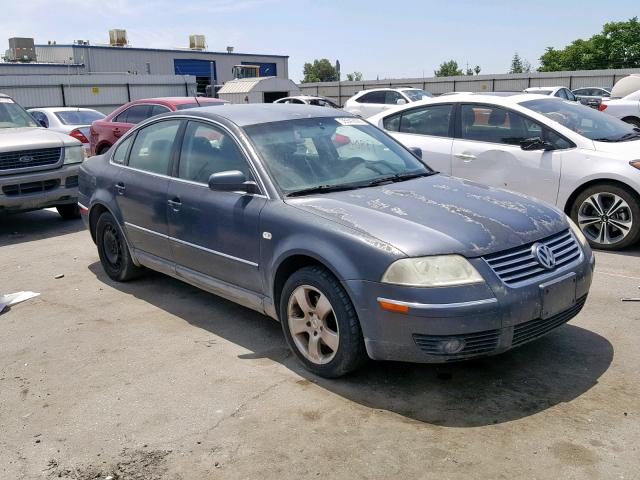 WVWPD63B12P437132 - 2002 VOLKSWAGEN PASSAT GLS BLUE photo 1