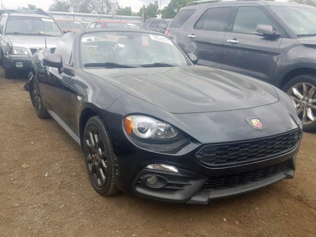 JC1NFAEK9H0121462 - 2017 FIAT 124 SPIDER BLACK photo 1