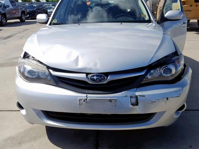 JF1GE6A69AH512175 - 2010 SUBARU IMPREZA 2. SILVER photo 7