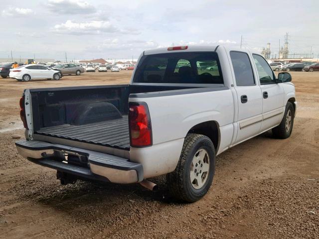 2GCEC13Z861266814 - 2006 CHEVROLET SILVERADO WHITE photo 4