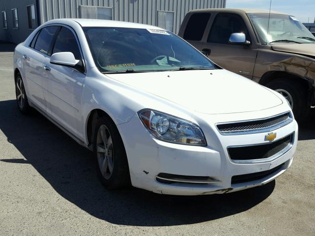 1G1ZC5E07CF113118 - 2012 CHEVROLET MALIBU 1LT WHITE photo 1