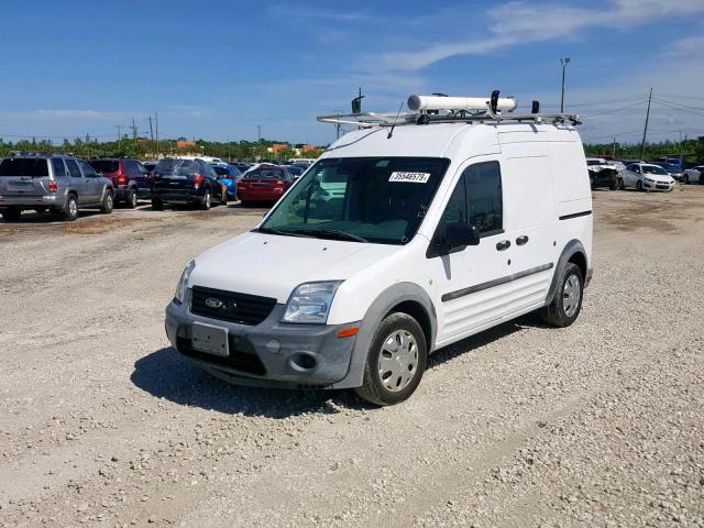 NM0LS7AN5CT114957 - 2012 FORD TRANSIT CO WHITE photo 2