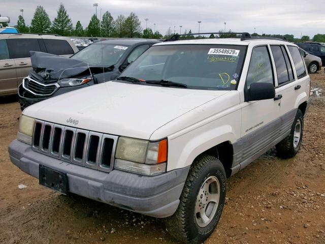 1J4FX58S5WC317413 - 1998 JEEP GRAND CHER WHITE photo 2