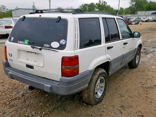 1J4FX58S5WC317413 - 1998 JEEP GRAND CHER WHITE photo 4