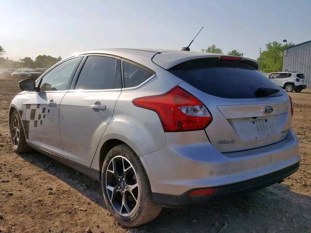 1FAHP3N29CL310716 - 2012 FORD FOCUS TITA SILVER photo 3