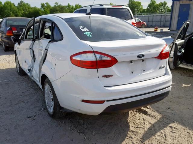 3FADP4AJ6GM146668 - 2016 FORD FIESTA S WHITE photo 3