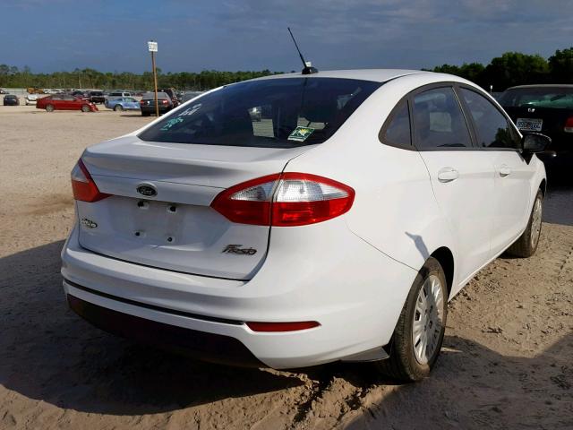 3FADP4AJ6GM146668 - 2016 FORD FIESTA S WHITE photo 4