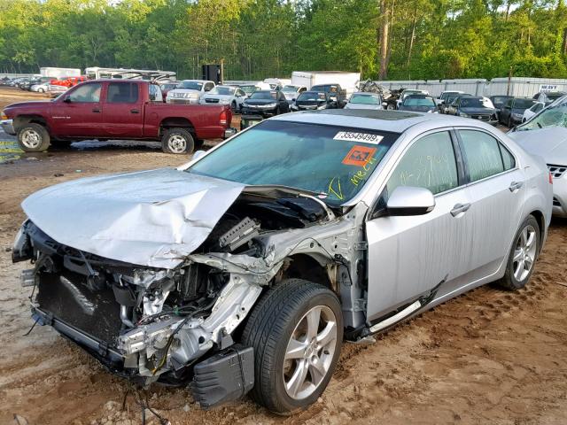 JH4CU2F61DC011052 - 2013 ACURA TSX TECH SILVER photo 2