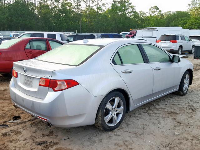 JH4CU2F61DC011052 - 2013 ACURA TSX TECH SILVER photo 4