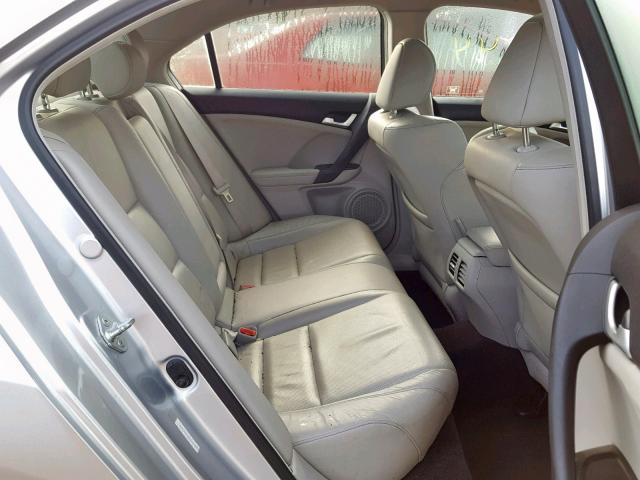 JH4CU2F61DC011052 - 2013 ACURA TSX TECH SILVER photo 6