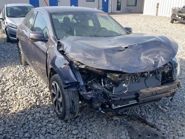 1HGCR3F8XGA007576 - 2016 HONDA ACCORD EXL GRAY photo 1