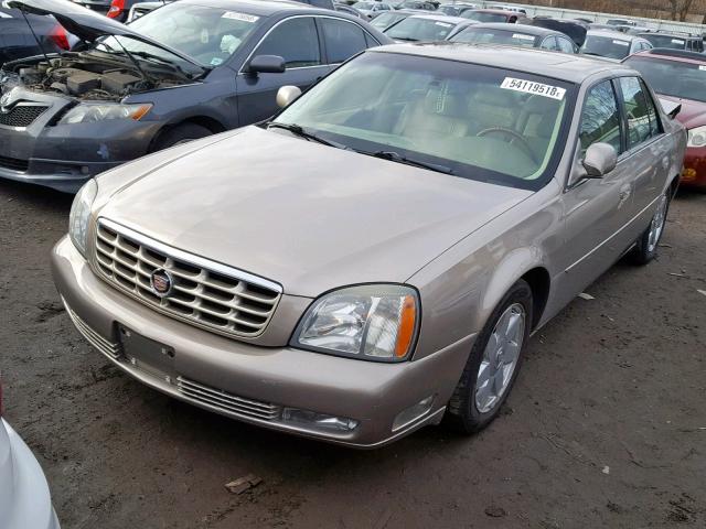 1G6KF57974U233626 - 2004 CADILLAC DEVILLE DT BEIGE photo 2