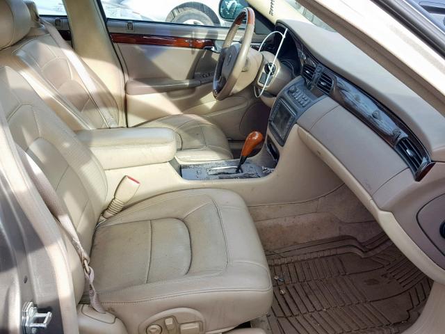 1G6KF57974U233626 - 2004 CADILLAC DEVILLE DT BEIGE photo 5