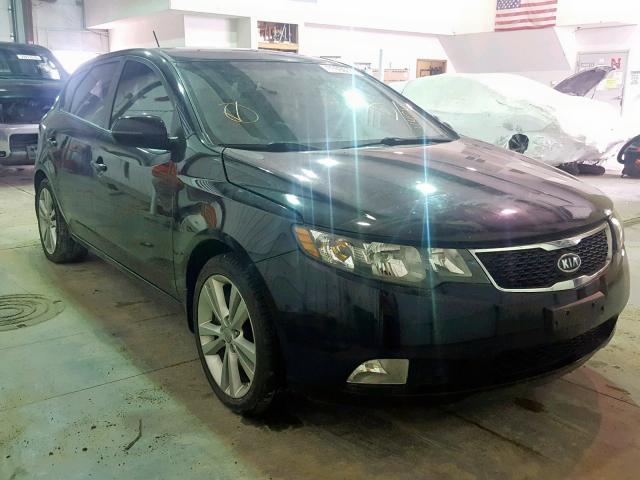 KNAFW5A32B5424426 - 2011 KIA FORTE SX GRAY photo 1