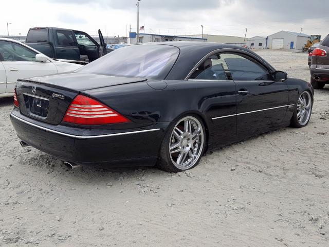 WDBPJ76JX4A040492 - 2004 MERCEDES-BENZ CL 600  photo 4