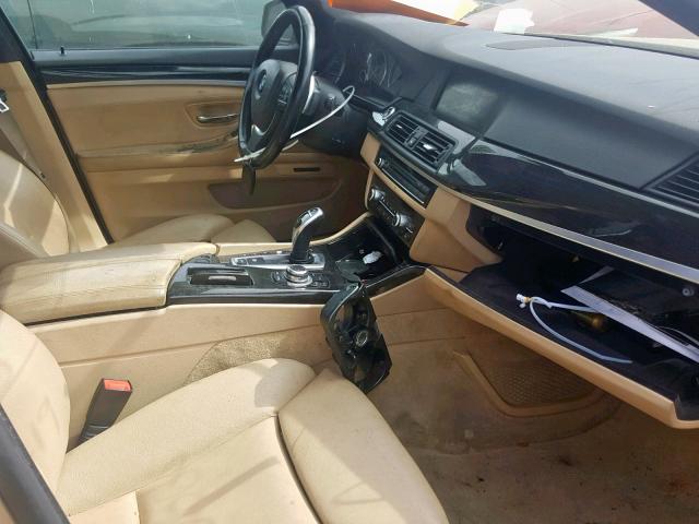 WBAFU9C56CC787501 - 2012 BMW 550 XI GOLD photo 5