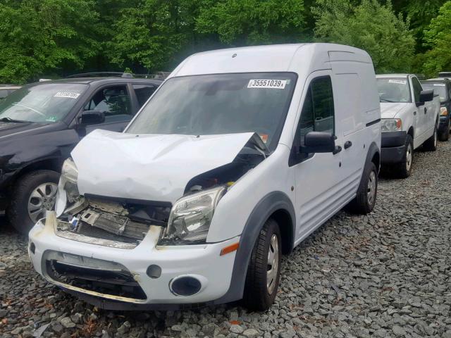 NM0LS7BN9DT157150 - 2013 FORD TRANSIT CO WHITE photo 2