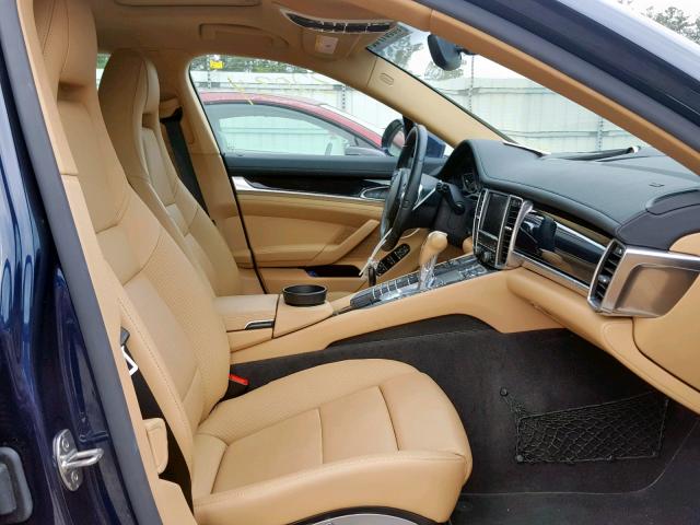 WP0AD2A70GL041298 - 2016 PORSCHE PANAMERA S BLUE photo 5