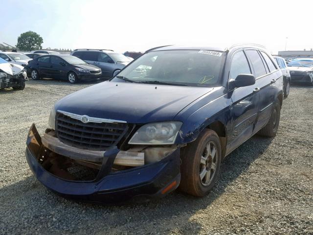 2C4GM48L25R368167 - 2005 CHRYSLER PACIFICA BLUE photo 2