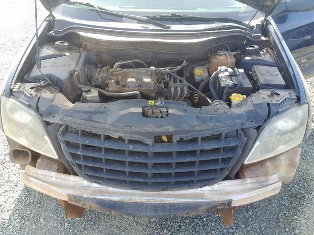 2C4GM48L25R368167 - 2005 CHRYSLER PACIFICA BLUE photo 7