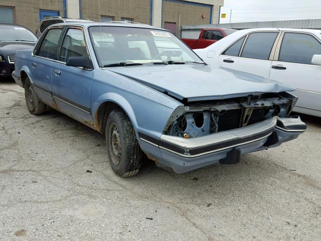 3G4AG54N4NS629260 - 1992 BUICK CENTURY SP BLUE photo 1