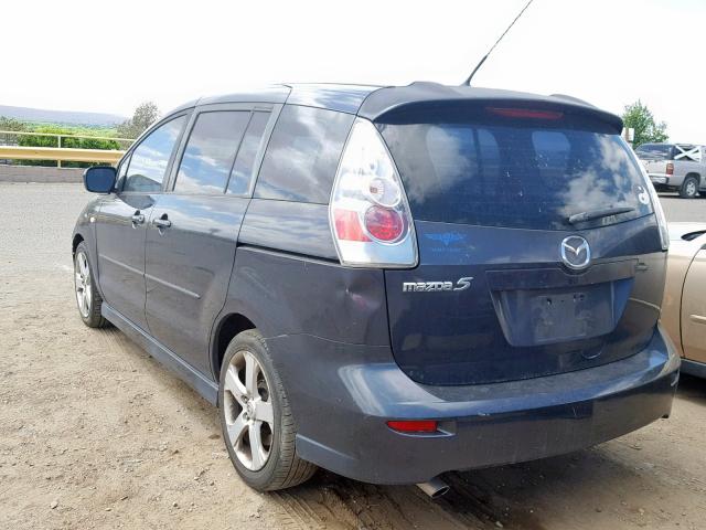 JM1CR293X60112874 - 2006 MAZDA 5 CHARCOAL photo 3