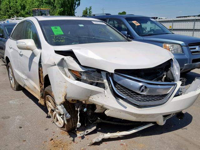 5J8TB3H5XDL014230 - 2013 ACURA RDX TECHNO WHITE photo 1