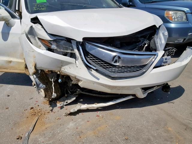 5J8TB3H5XDL014230 - 2013 ACURA RDX TECHNO WHITE photo 9