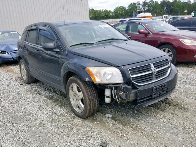 1B3HB48B47D218893 - 2007 DODGE CALIBER SX BLACK photo 1