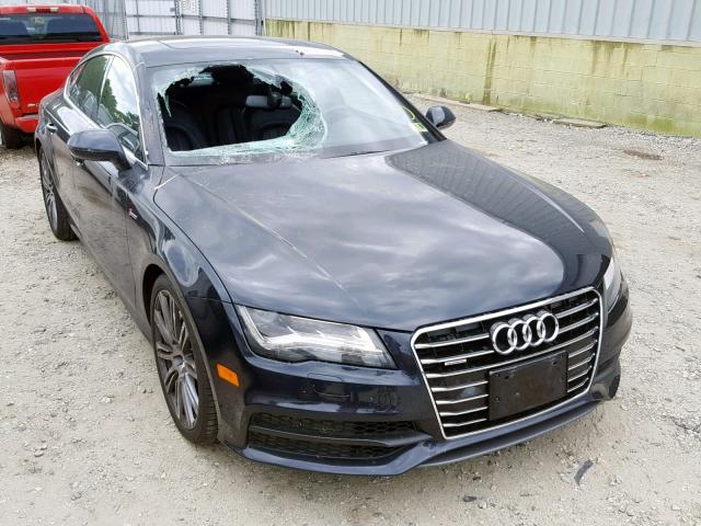 WAU2GAFC6DN105479 - 2013 AUDI A7 PRESTIG BLUE photo 1