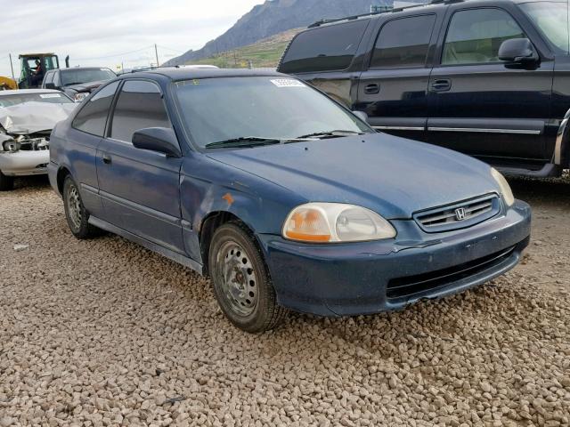 1HGEJ6124WL031735 - 1998 HONDA CIVIC DX GREEN photo 1