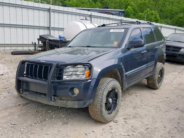 1J8GR48K17C659384 - 2007 JEEP GRAND CHER BLUE photo 2