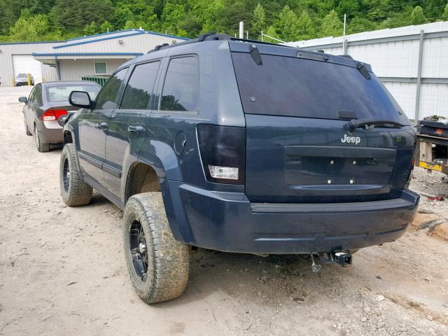 1J8GR48K17C659384 - 2007 JEEP GRAND CHER BLUE photo 3