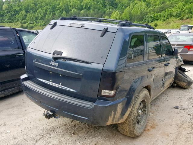 1J8GR48K17C659384 - 2007 JEEP GRAND CHER BLUE photo 4