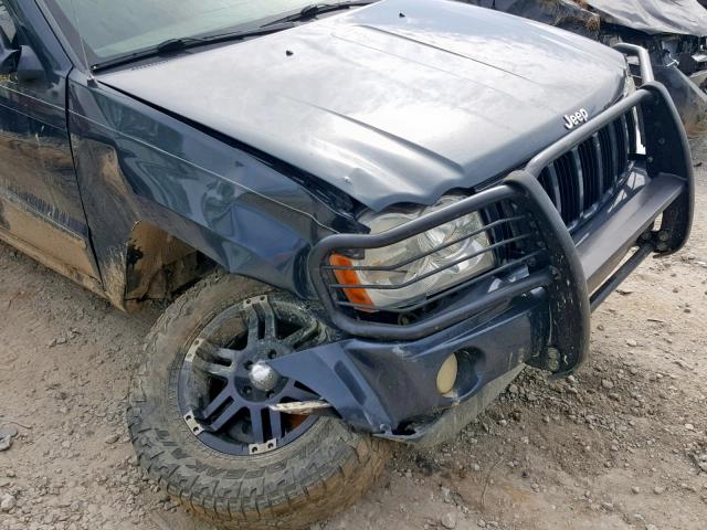 1J8GR48K17C659384 - 2007 JEEP GRAND CHER BLUE photo 9