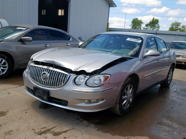 2G4WC582981192275 - 2008 BUICK LACROSSE C SILVER photo 2