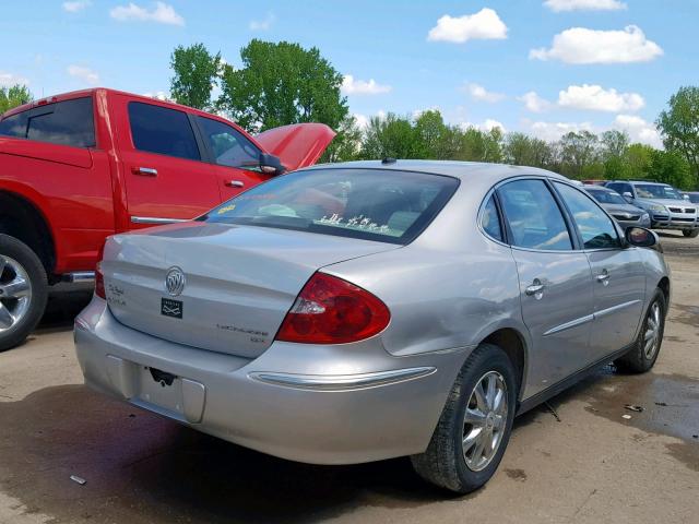 2G4WC582981192275 - 2008 BUICK LACROSSE C SILVER photo 4