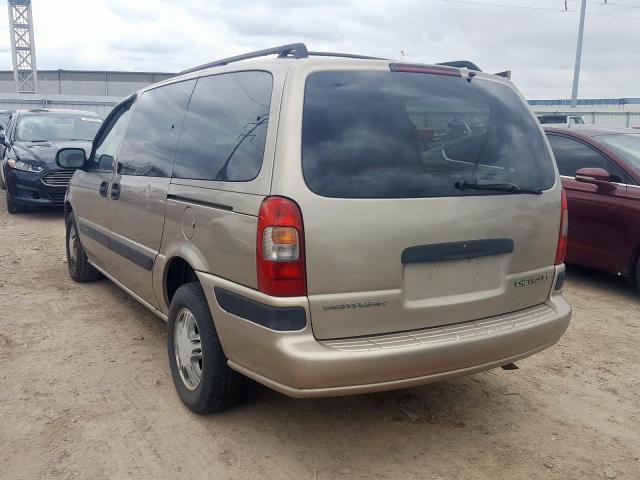 1GNDX03E22D115447 - 2002 CHEVROLET VENTURE  photo 3