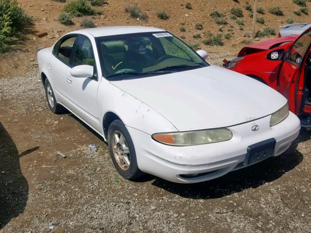 1G3NL52E5XC431266 - 1999 OLDSMOBILE ALERO GL WHITE photo 1