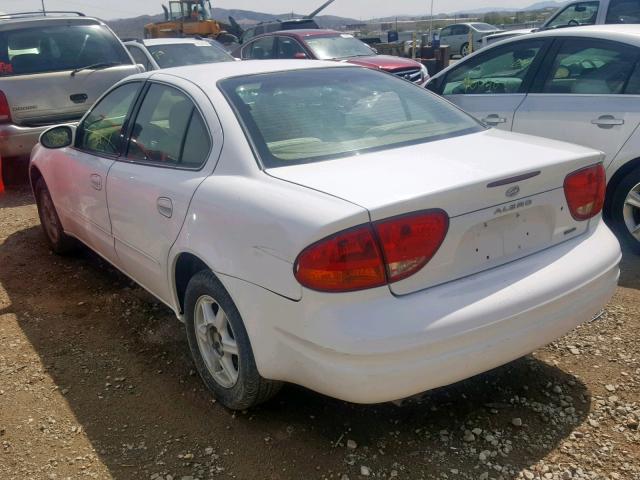 1G3NL52E5XC431266 - 1999 OLDSMOBILE ALERO GL WHITE photo 3